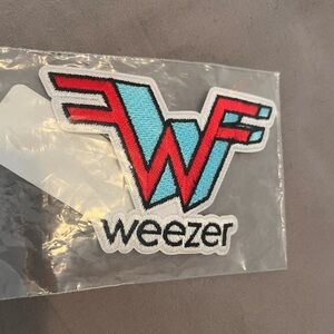 ⚡️ Weezer Iron-On Appliqué Patch